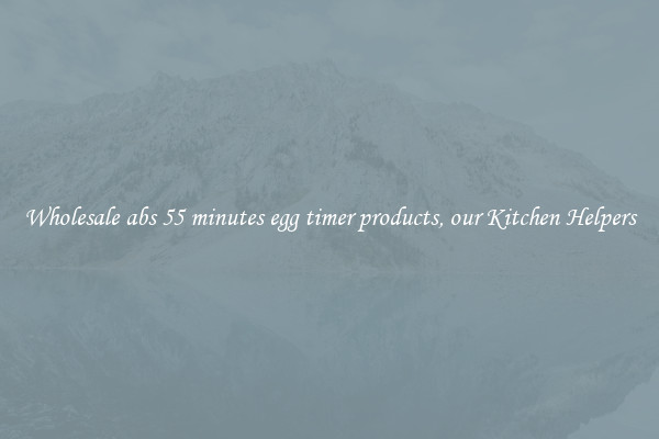 Wholesale abs 55 minutes egg timer products, our Kitchen Helpers