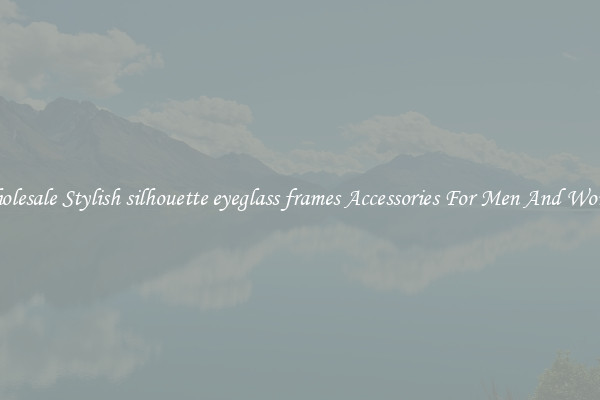 Wholesale Stylish silhouette eyeglass frames Accessories For Men And Women